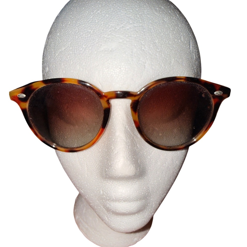 SOJOS Round Tortoise Sunglasses Retro Y2K Euro Summer Quiet Luxury